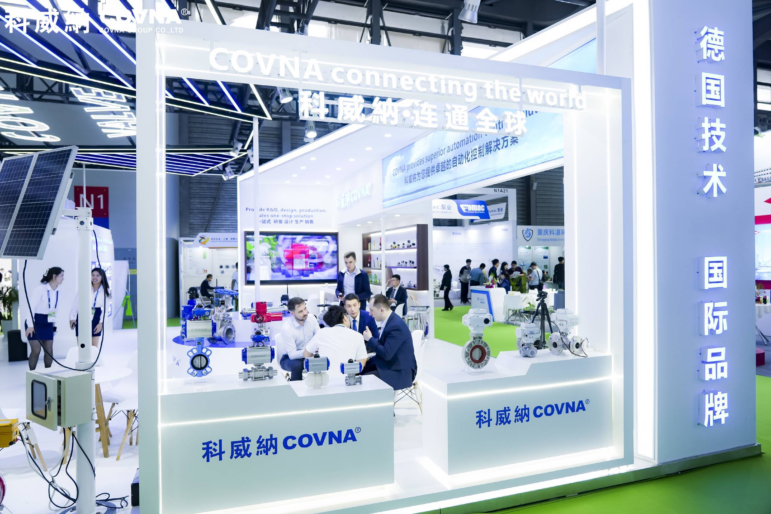 直擊展會(huì)現(xiàn)場(chǎng)|科威納COVNA再“縱橫馳騁”中國(guó)環(huán)博會(huì)上海站！
