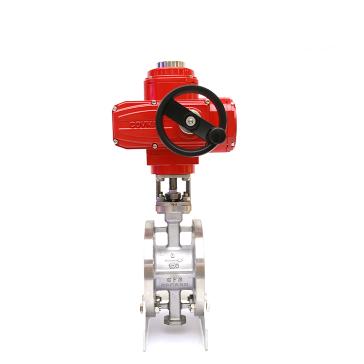 HK60-D-GF電動(dòng)硬密封法蘭蝶閥